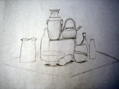 Technique Speak: Drawing I Class - Day 1