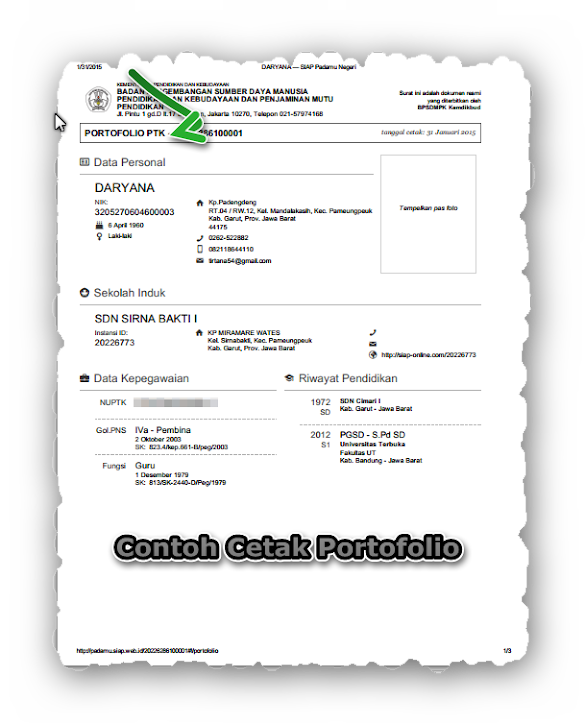 Sertifikasi Guru ( Sergur ) Tahun 2015