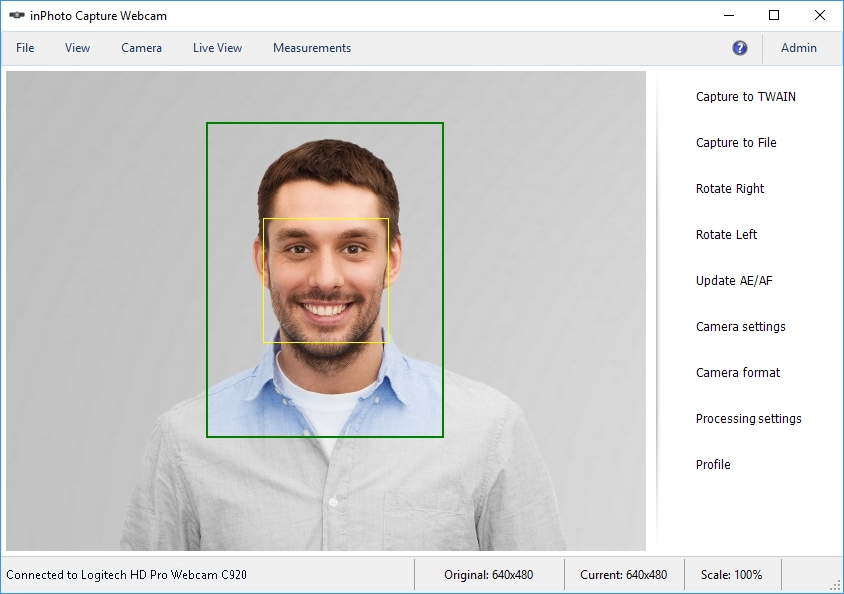 inPhoto Capture Webcam v3.6.7 Full version