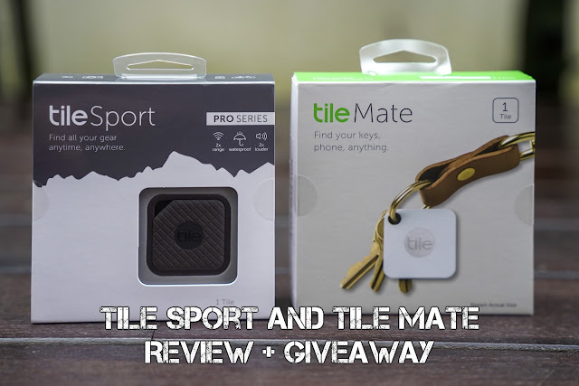 Never lose your things with Tile : Tile Pro Series Sport and Mate Review + Giveawy