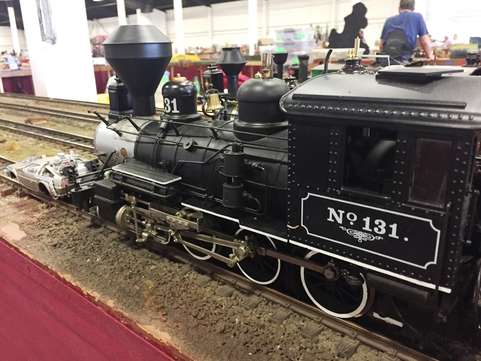 back to the future train toy