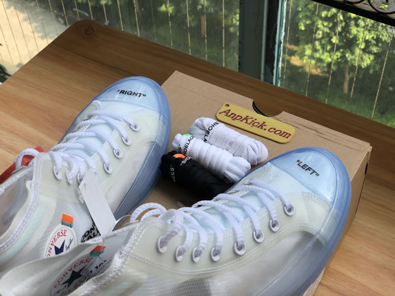 AnpKick Brand Street Footwear: Converse Off-White Chuck 70 High Tops Cheap Price For Sale Online