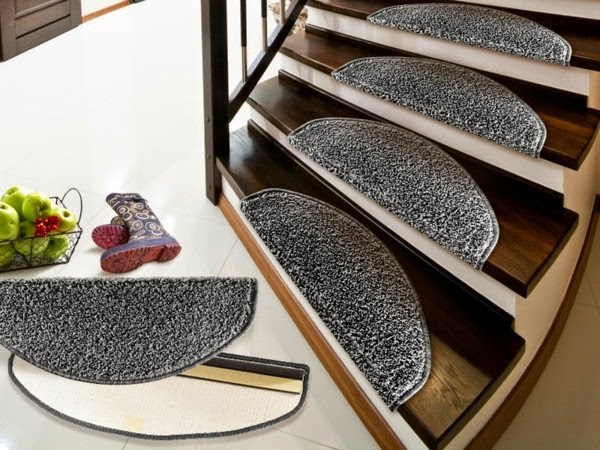 Great ideas for mats of levels of for your stairs!