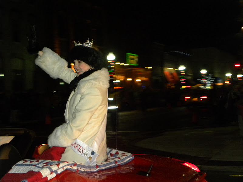 Miss Lady of the Lakes 2012! Lake Orion Holiday Parade!