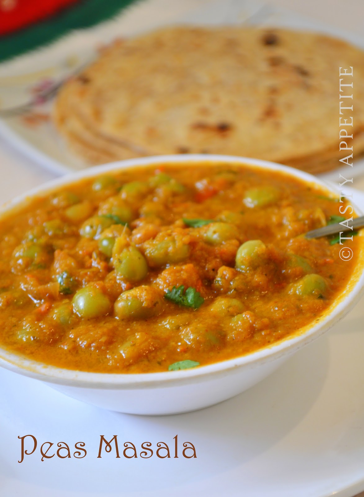 Green Peas Masala / Masala Matar / Restaurant Style Gravy