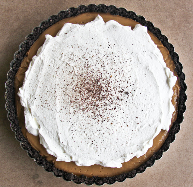 Coffee cream pie