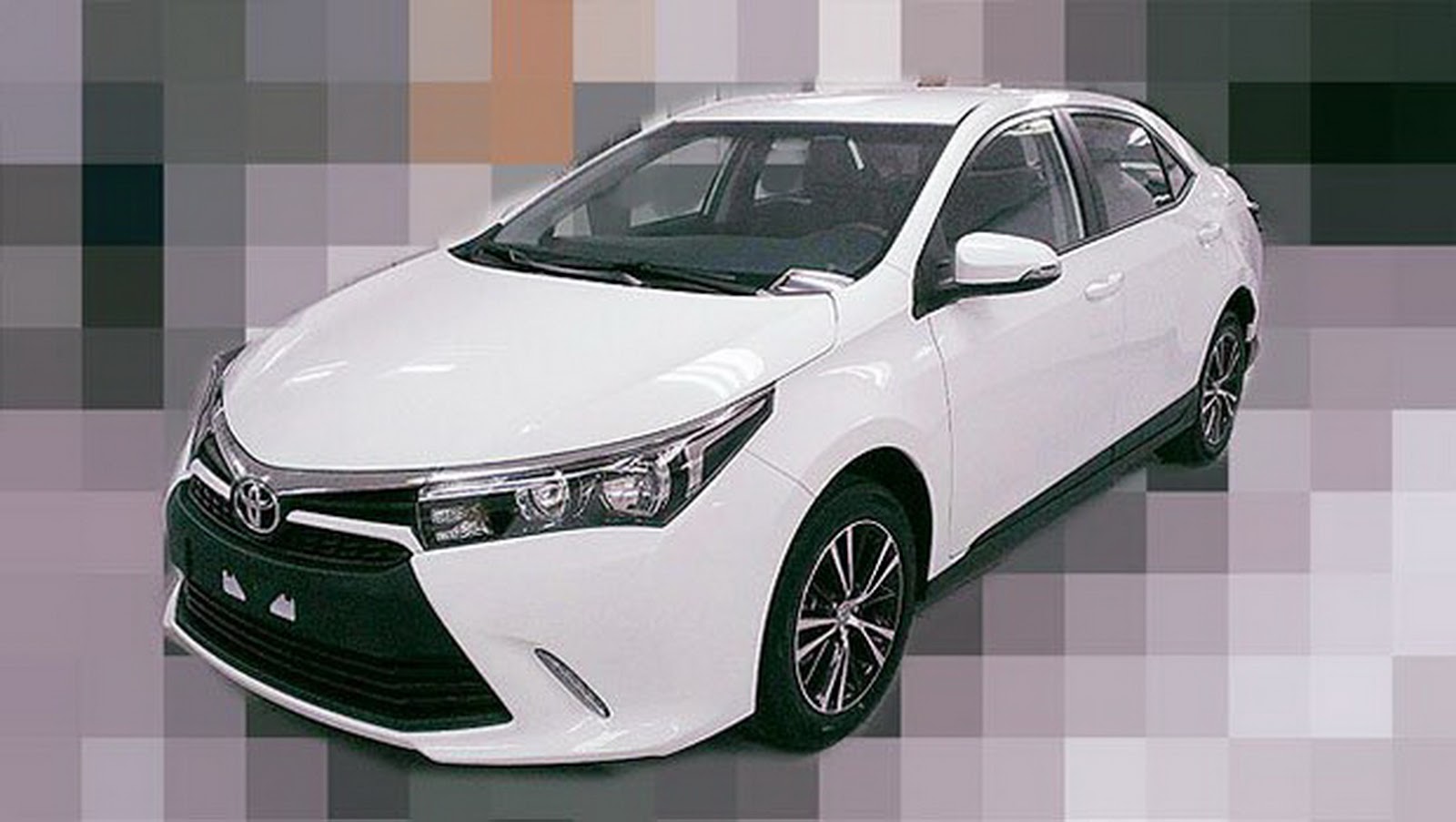 Facelifted 2016 Toyota Corolla Altis Sedan Scooped