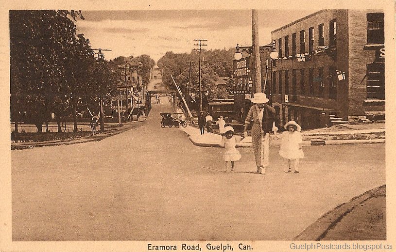 Guelph in postcards Eramosa Rd.