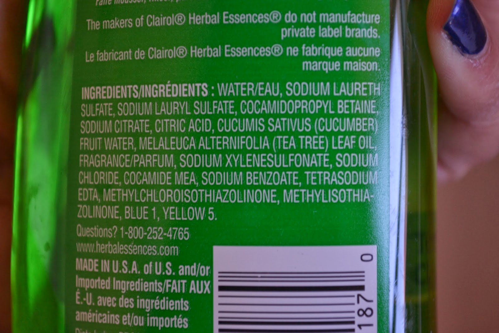 MISSY IN THE MIRROR Herbal Essences TeaLightfully Clean Refreshing