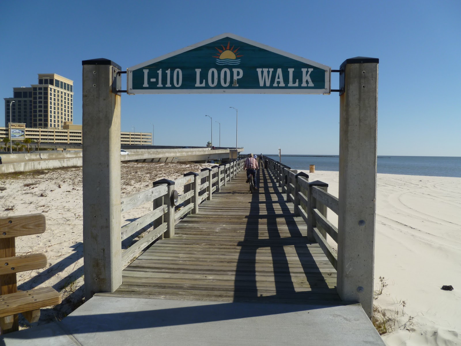 A View from the road Biloxi Mississippi is a nice place