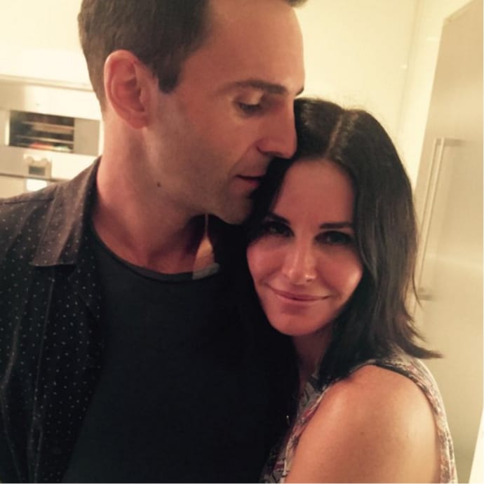 Johnny McDaid Shows Off His New Courteney Cox-Inspired Tattoo