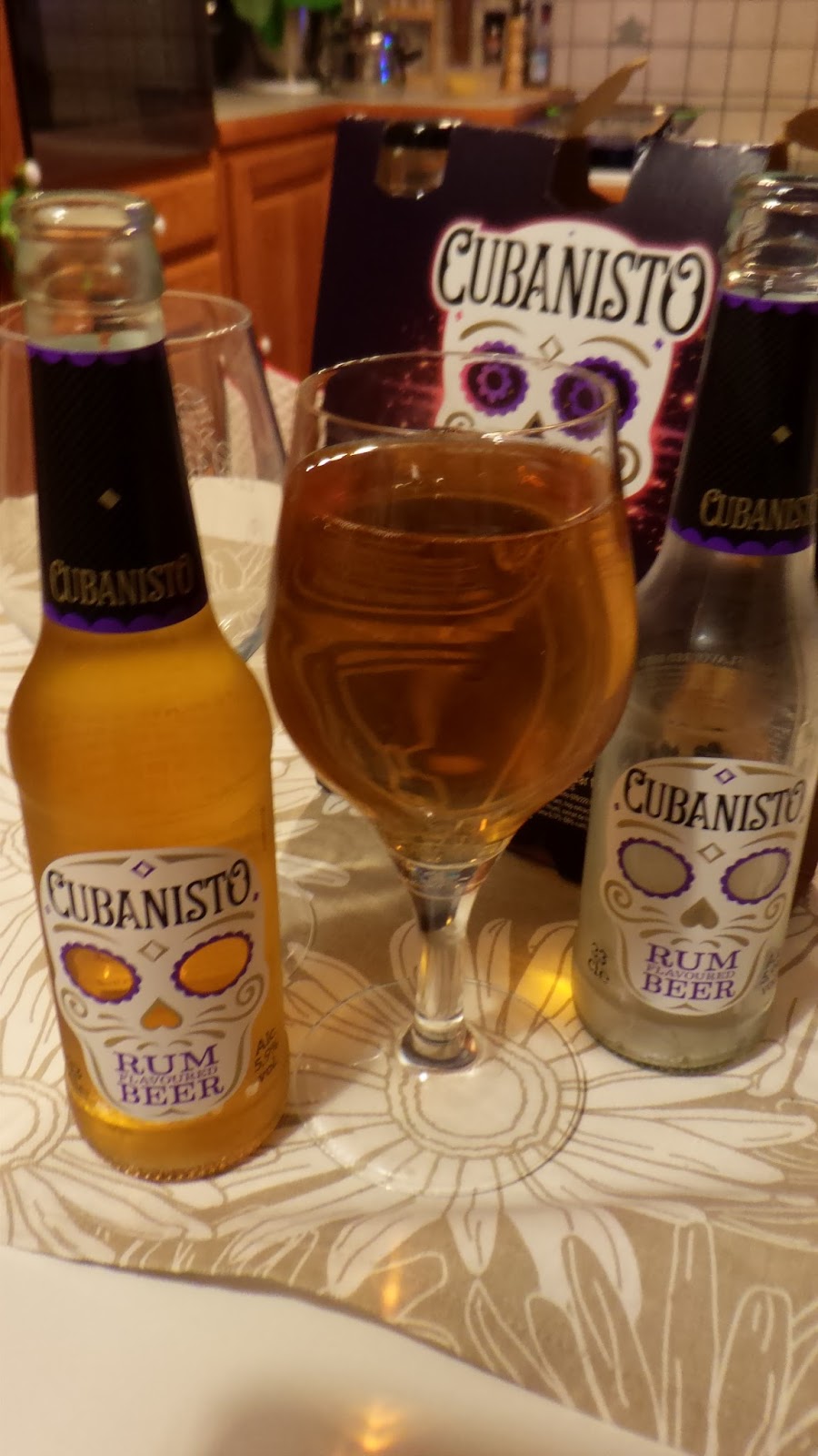 Beerlander Cubanisto, rum flavored beer