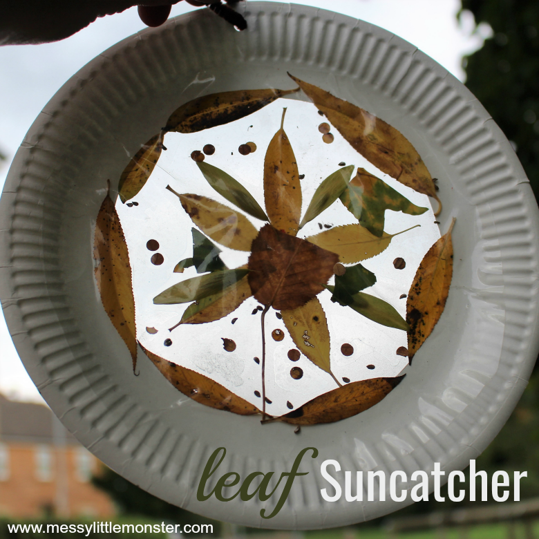 Leaf Suncatcher Craft - Easy Autumn Crafts for Kids