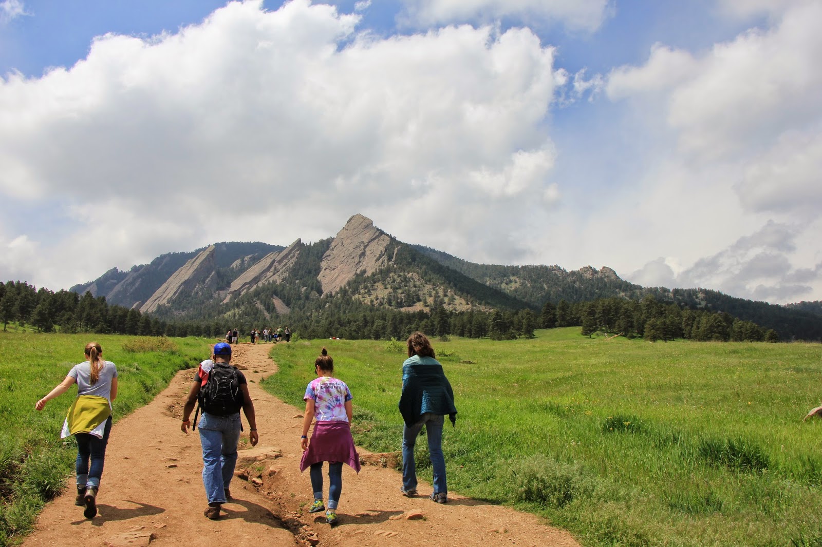 Gard Clay Studios: Day 7 & 8: The Flatirons Hike near Boulder, The