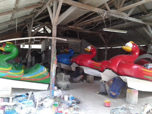 proses pembuatan sepeda air bebek proses pembuatan sepeda air bebek