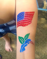 ohio glitter tattoos