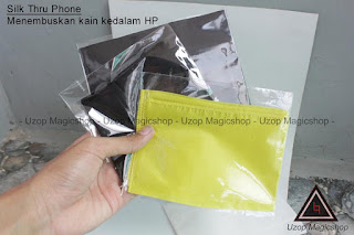 Jual alat sulap Silk Thru Phone Kain menembus Handphone HP Jual alat sulap Silk Thru Phone Kain menembus Handphone HP
