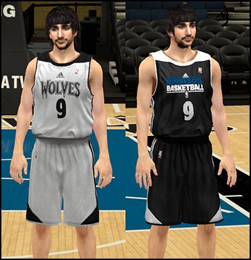 NBA 2K13 Minnesota Timberwolves Jersey Mods 