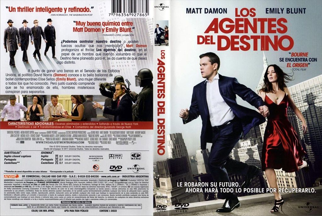 ESTRENOS DVD Los Agentes Del Destino ESTRENOS DVD Los Agentes Del Destino