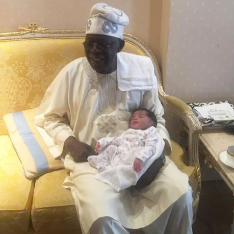 2 Photos from the naming ceremony of Seyi and Layal Tinubu's newborn daughter, Amira Titilayo