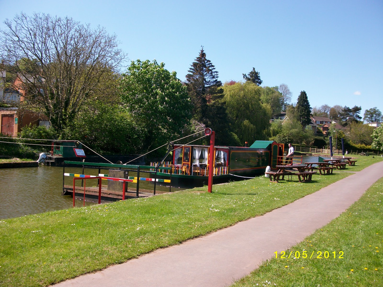 Ken & Kathleen Campervan Trips: Minnows Caravan Park, Tiverton, Devon
