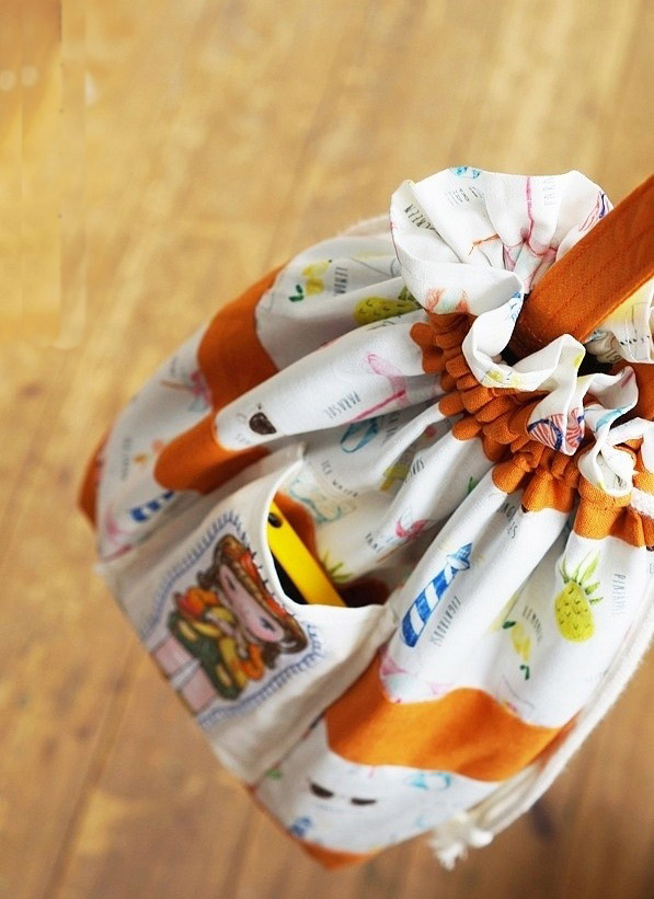 Drawstring Bag Tutorial DIY Tutorial Ideas!