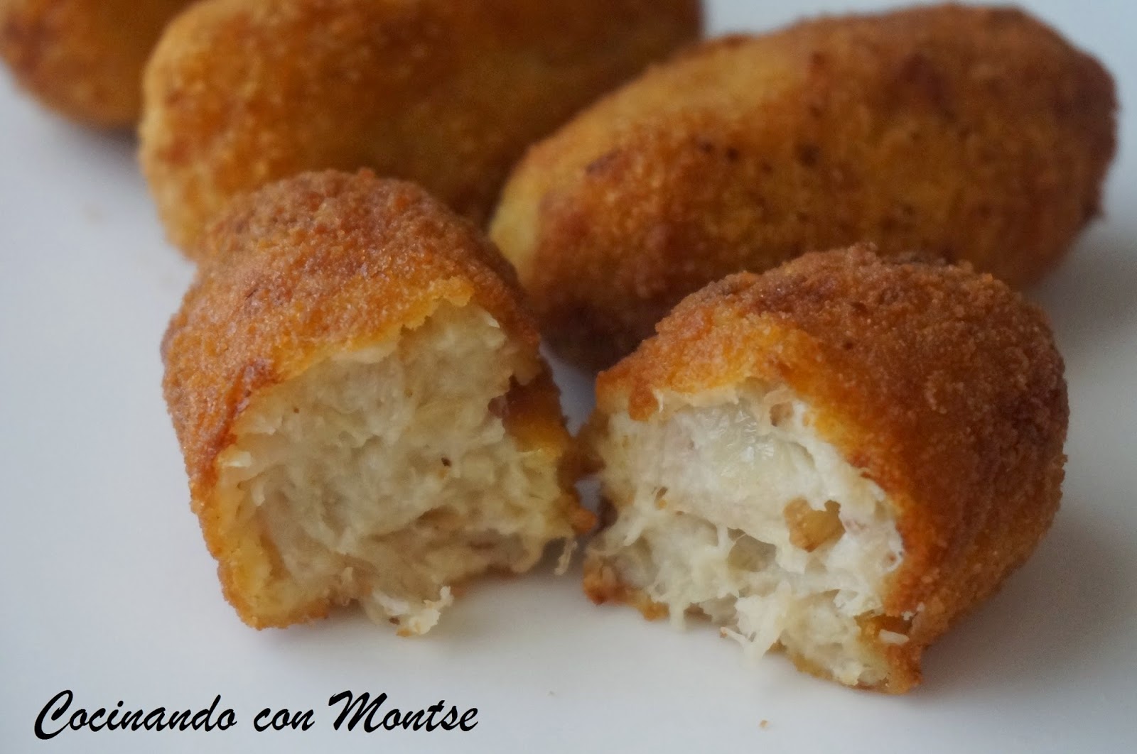 Croquetas de pollo Cocinando con Montse
