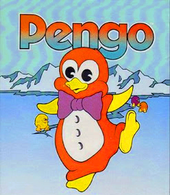 Imagen del videojuego de 1982 - PENGO - SEGA