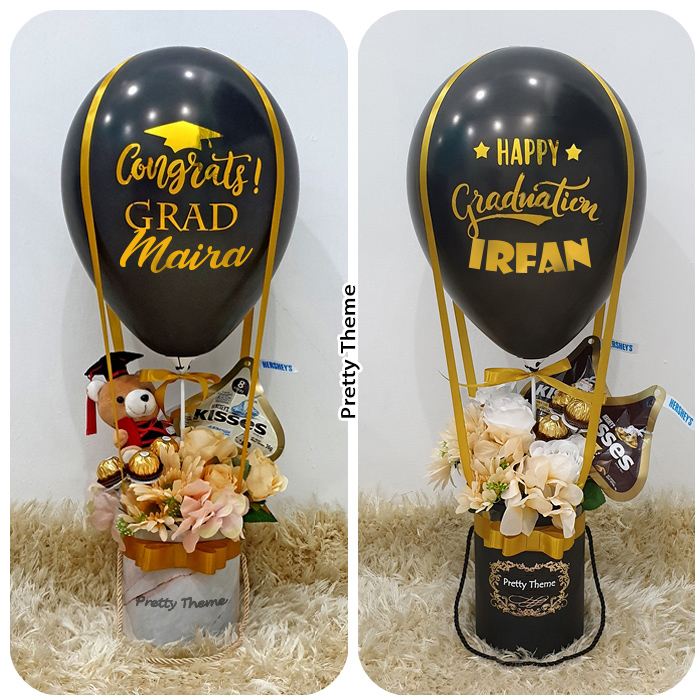 bouquet coklat with balloon