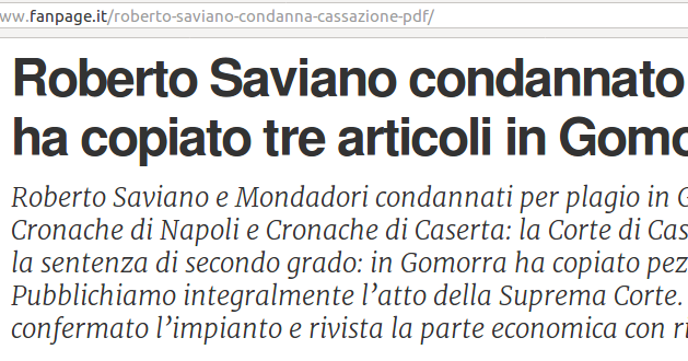 SCARICARE LIBRO GOMORRA SAVIANO