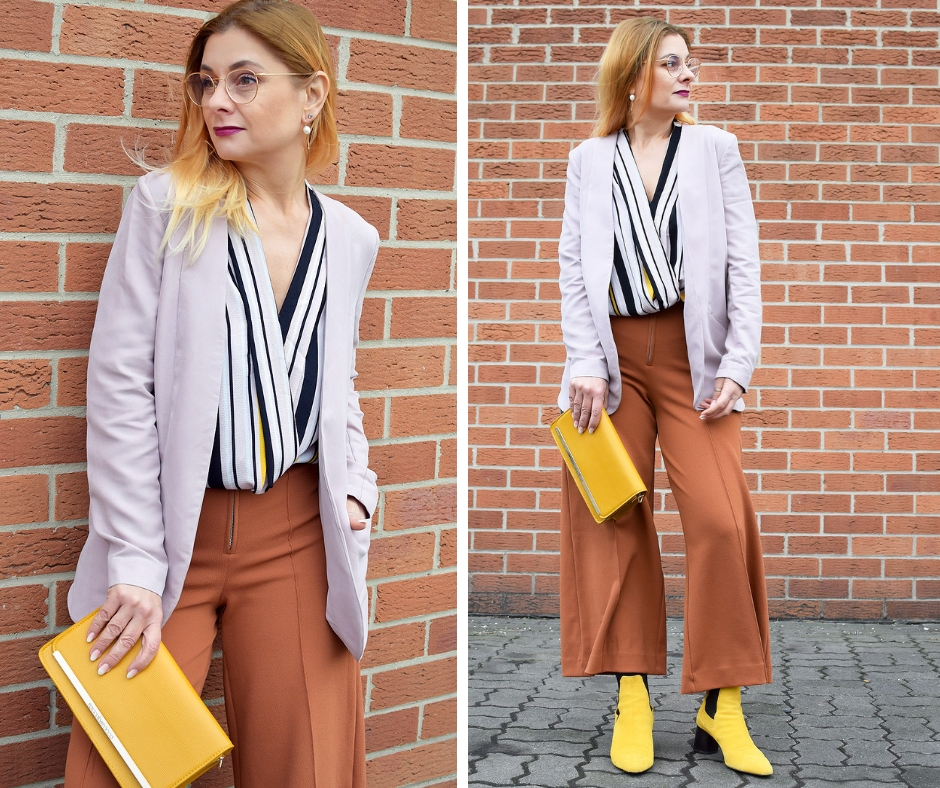 Tipps um gelb zu kombinieren | Wie kombiniere ich gelbe Accessoires | Gelbe Schuhe und gelbe Handtasche | Gelb mit anderen Farben tragen