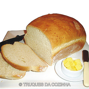 Receita Massa Pão Caseiro Simples