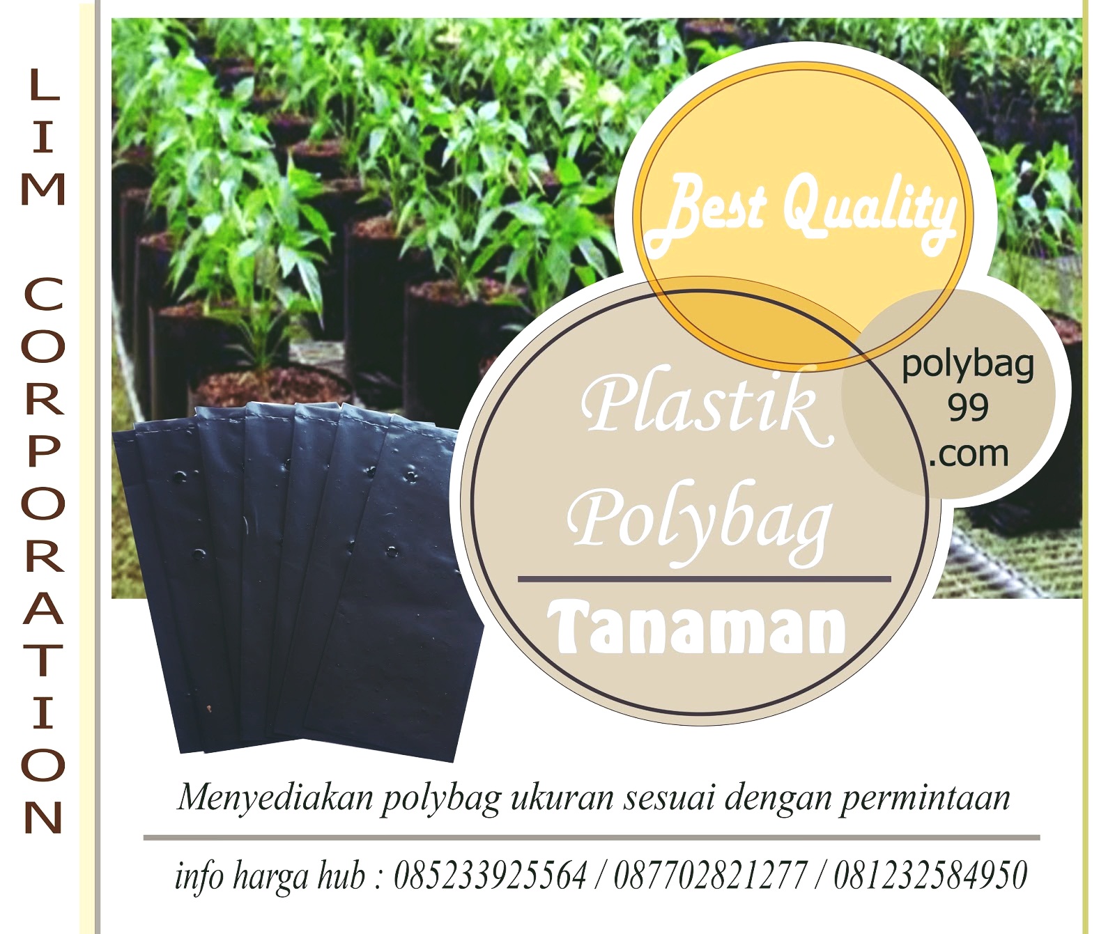 Polybag Wadah Pembibitan pabrik dan distributor polybag Polybag Wadah Pembibitan pabrik dan distributor polybag