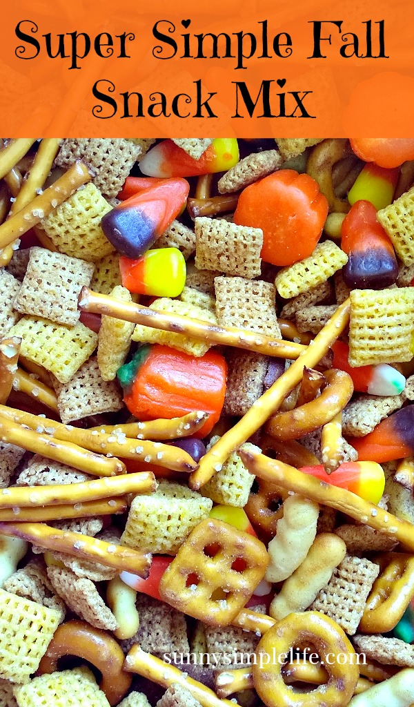 Sunny Simple Life: Super Simple Fall Snack Mix