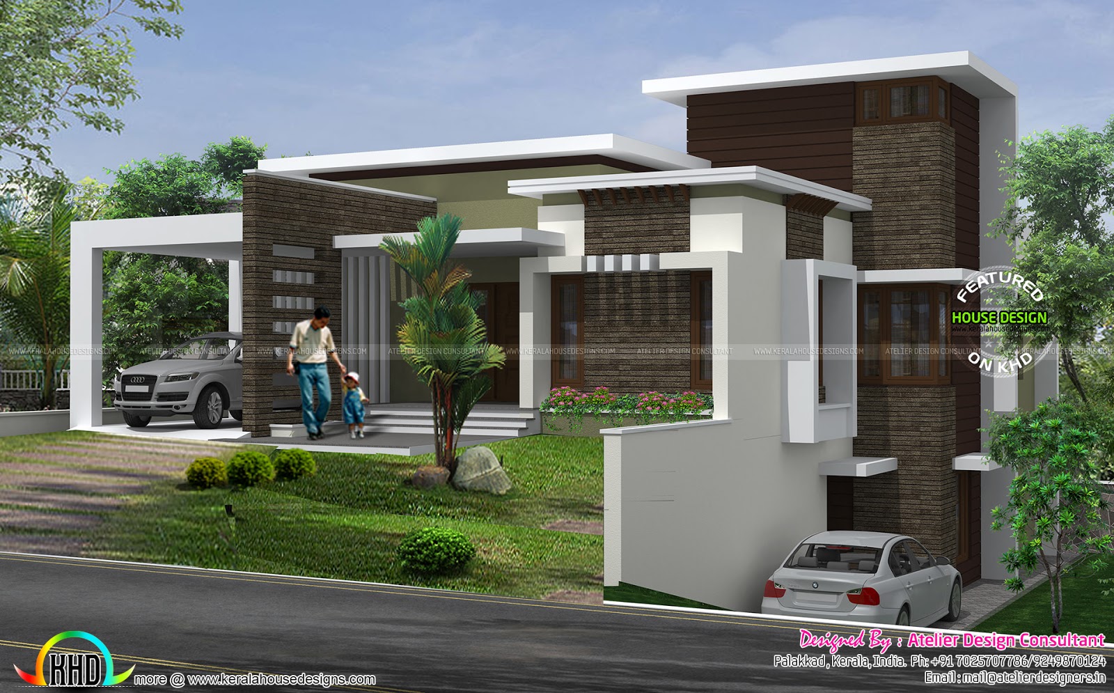 Remodel house architecture Kerala home design and floor