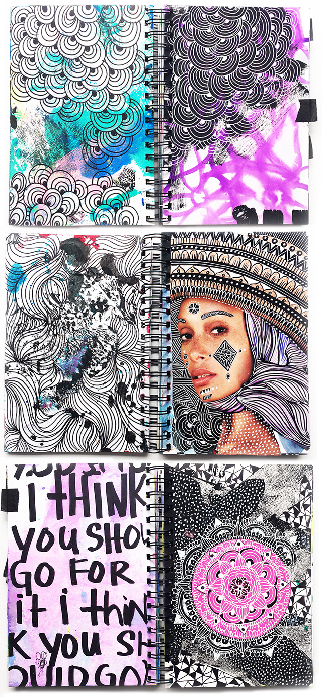 peek inside my art journal