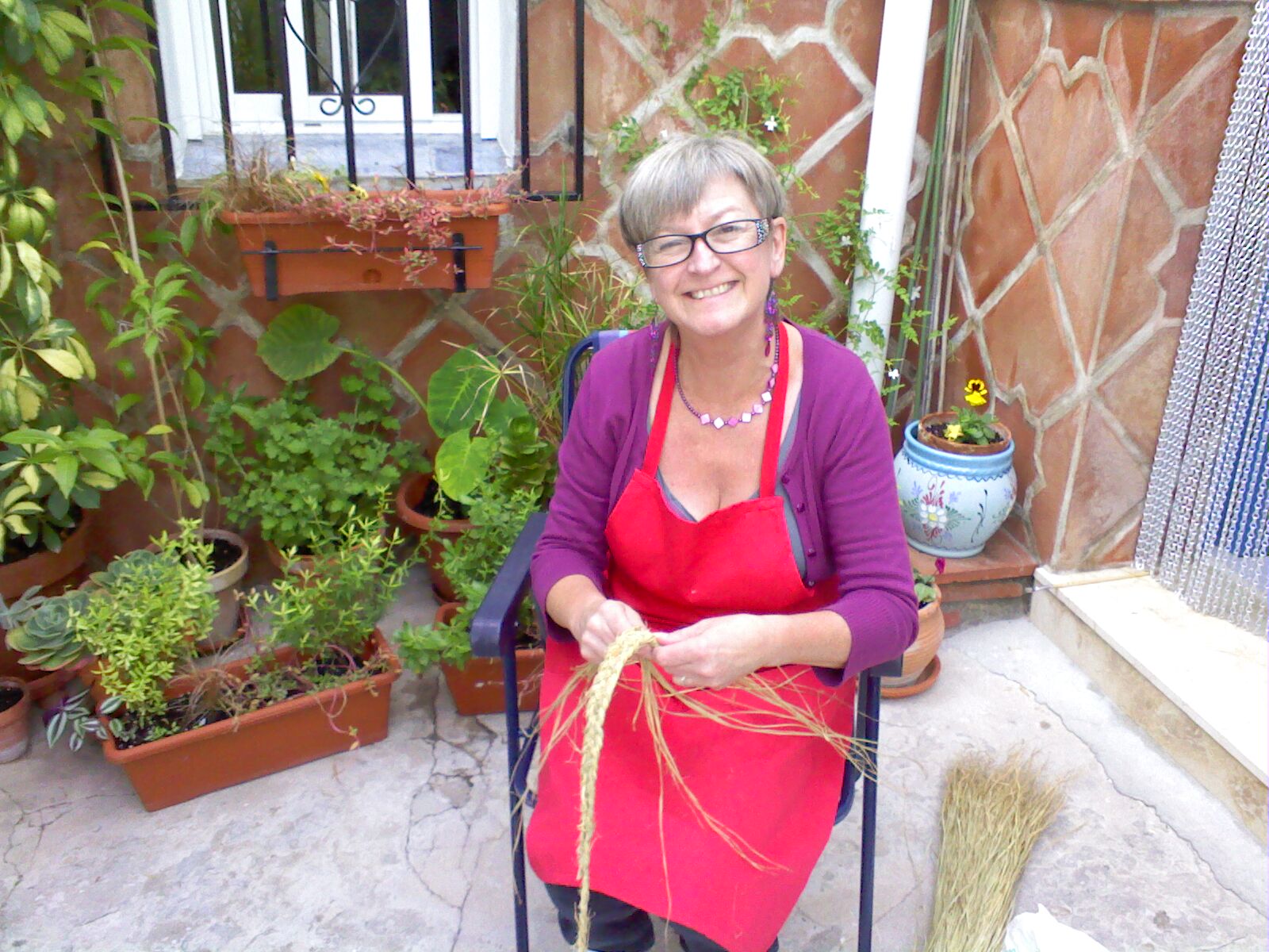 Anncraftedinspain Esparto grass weaving