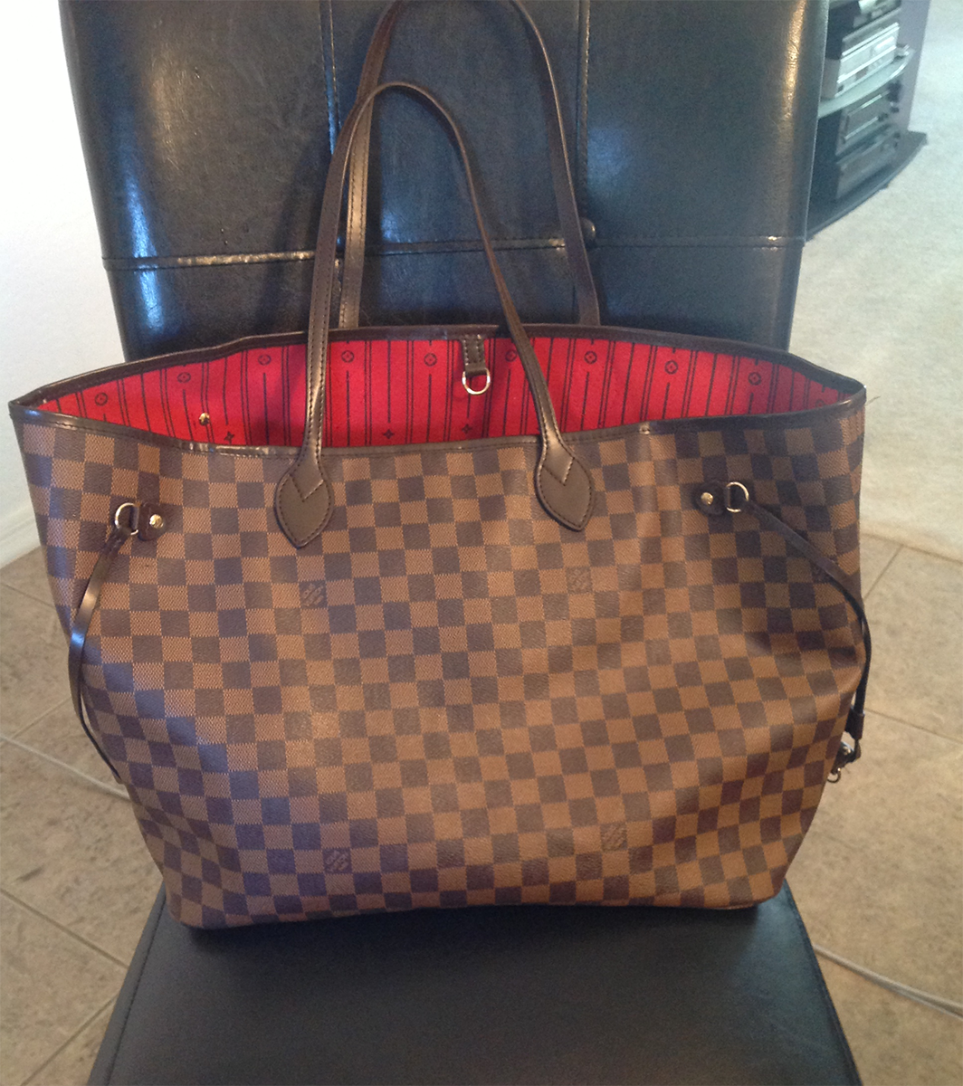 Purse Princess: Replica Louis Vuitton Neverfull GM from Bevan of Luxury7Star