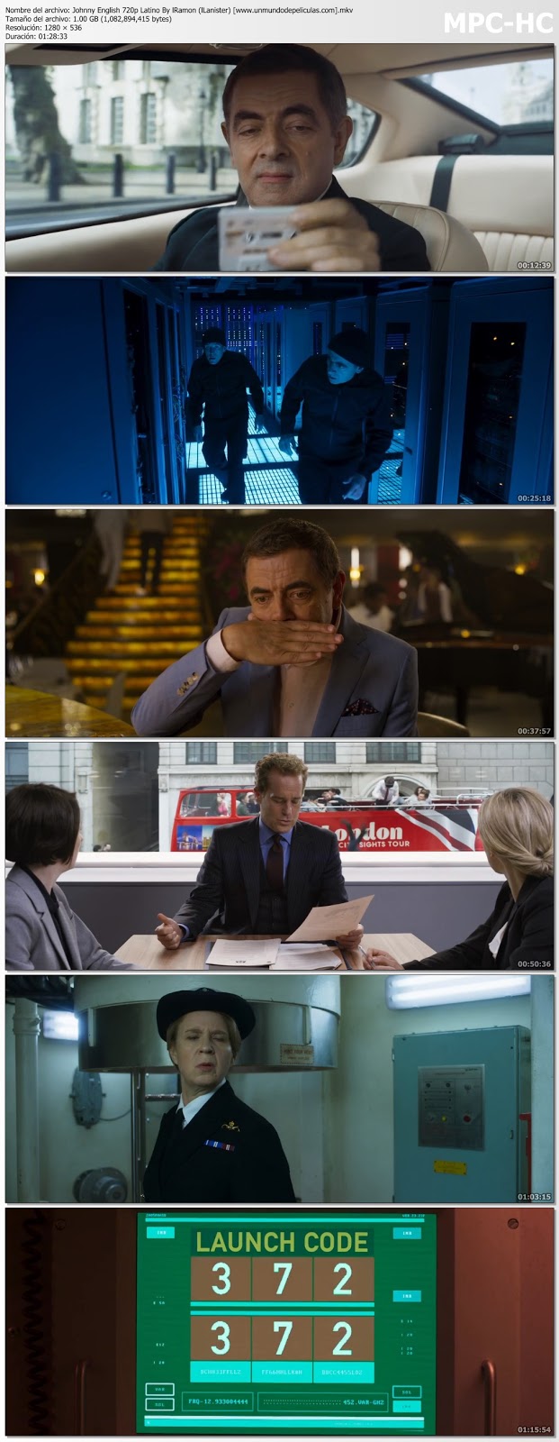 Capturas de la película.