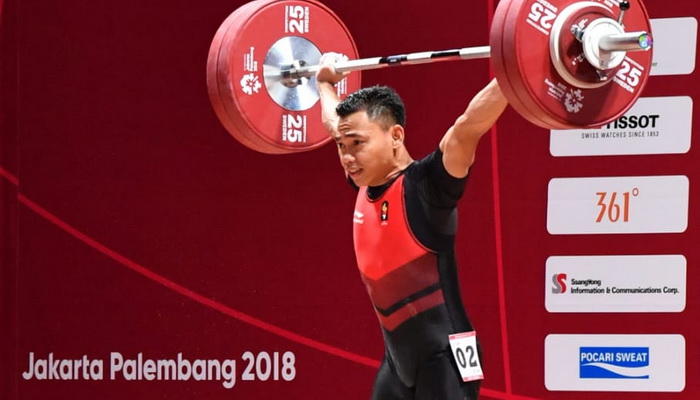 Lifter Eko Yuli Persembahkan Emas Kelima Indonesia di Asian Games