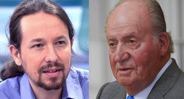 Pablo Iglesias acusa al rey emérito de "ensuciar la imagen de España con sus amistades peligrosas"