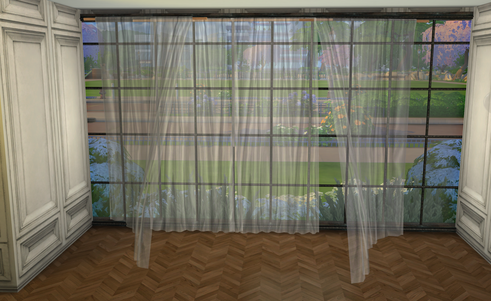Sims 4 CC's The Best Curtains by Ilona