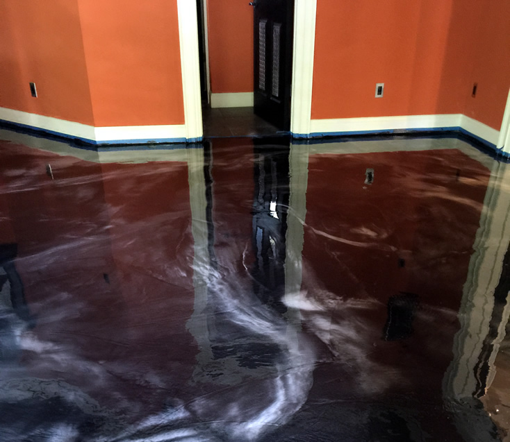 Photography Plus Pure Metallic Metallic Epoxy Floor Coating