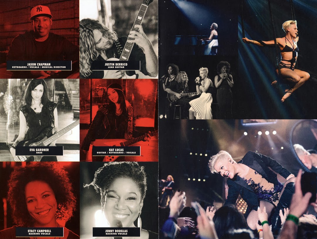 DVD P!nk The Truth About Love Tour Live from Melbourne Encartes Pop