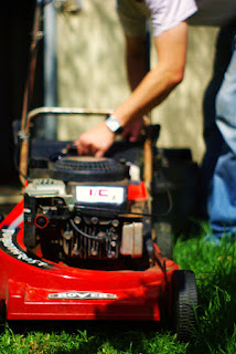 pull start a mower frustration,racism,anger,mower