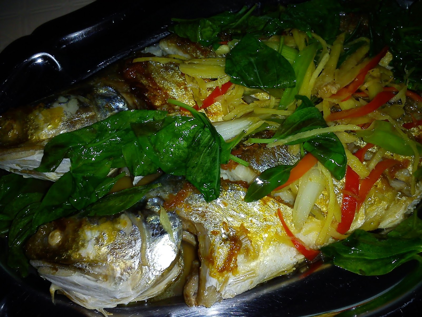 Cooking Pleasure EZCR46 BRAISED THREADFIN FISH WITH BASIL LEAVES