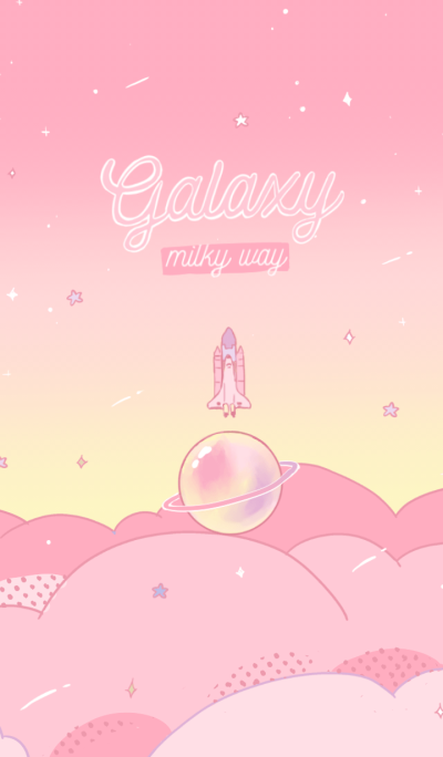 Galaxy Pastel: milky way
