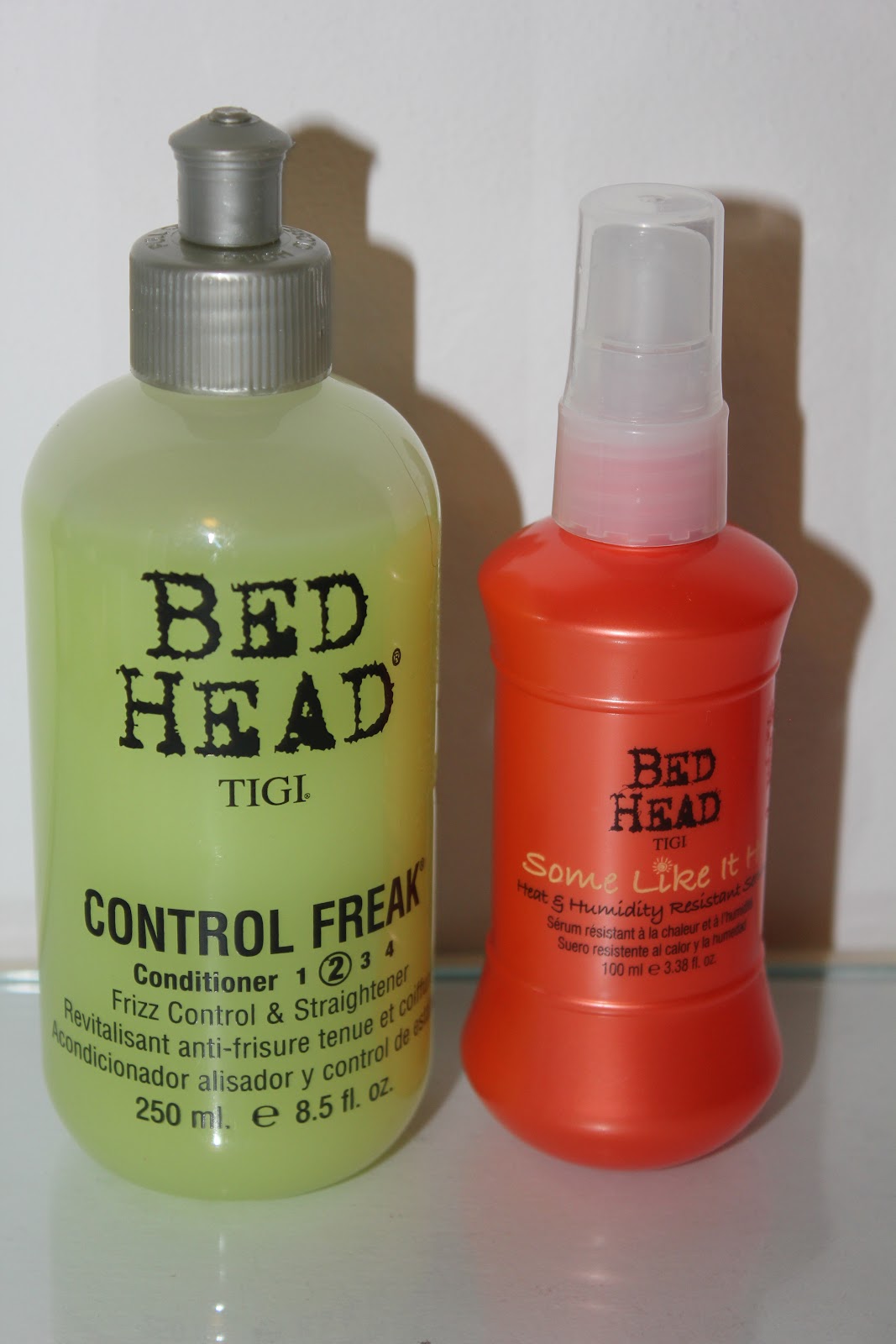 Review: Tigi Bed Head Some Like it Hot and Control Freak Conditioner