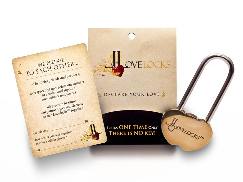 The Wedding Stationer's Husband Love Locks