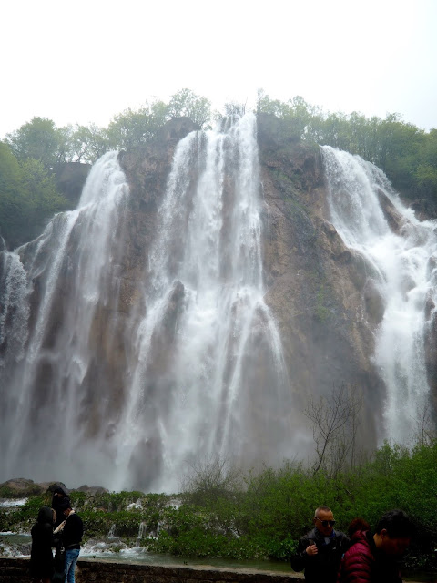 Big Waterfall at Plitvice Lakes National Park, Croatia